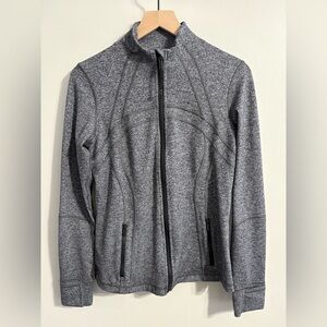 Lululemon Define Jacket - Gray/Dark Gray Melange Luon - Full Zip - Size 10